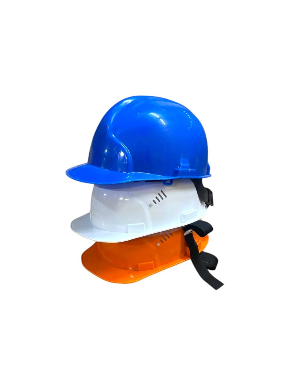 Каска строительная белая