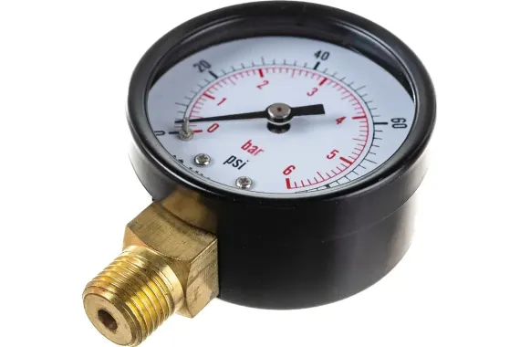 Манометр вертикальный UNIPUMP 6 бар 53мм НР 1/4&quot; радиальный 31062