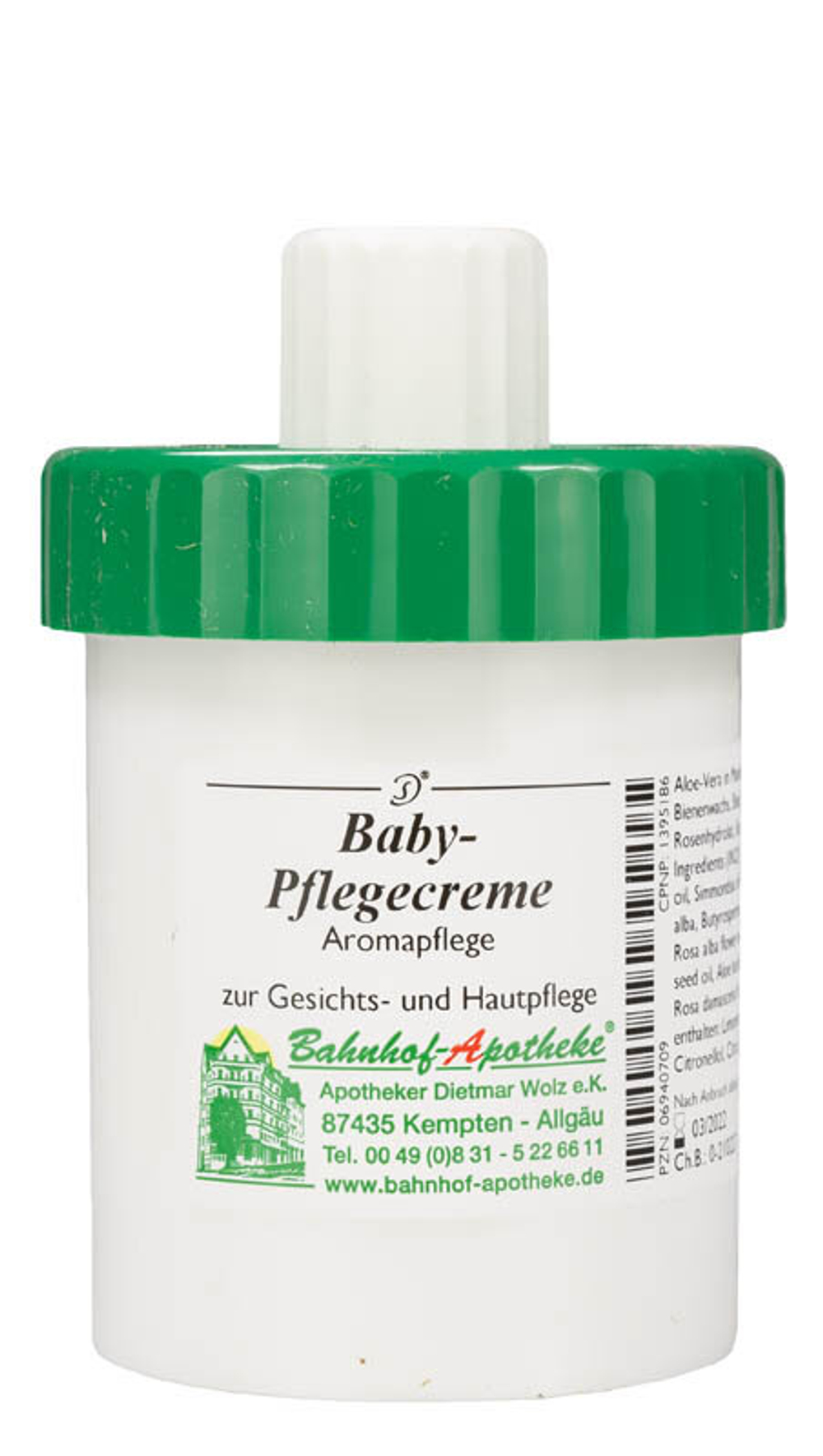 Bahnhof-Apotheke Крем для ухода за ребенком 70мл