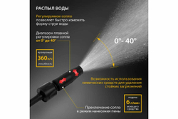 Моечная машина высокого давления DENZEL R-135 58233