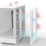 Корпус ZALMAN P50 DS, ATX, WHITE, без БП