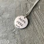 Медальон Верь себе, фактурный