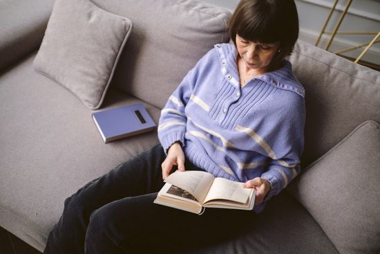 Описание "Свитер Юнга" из хлопка со льном