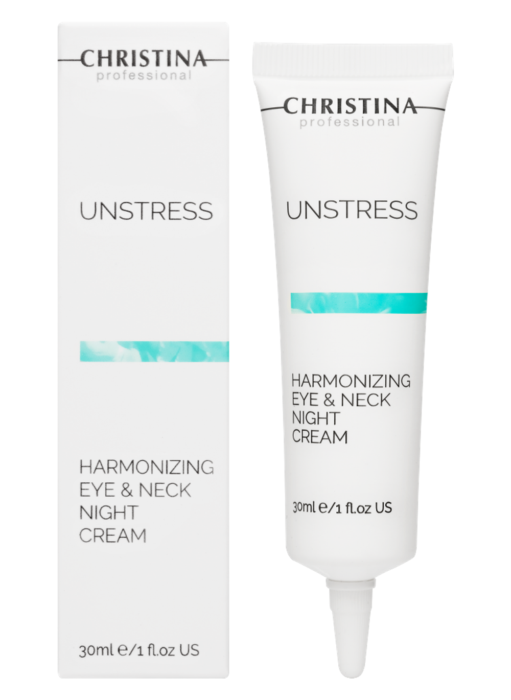 CHRISTINA Unstress Harmonizing Eye & Neck Night Cream