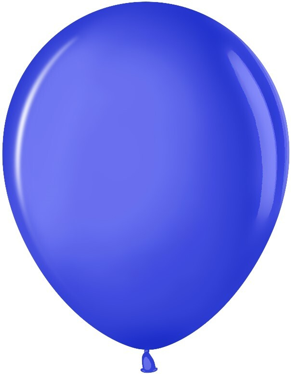Шар Латекс (12\30 см) Синий, пастель, 1 шт