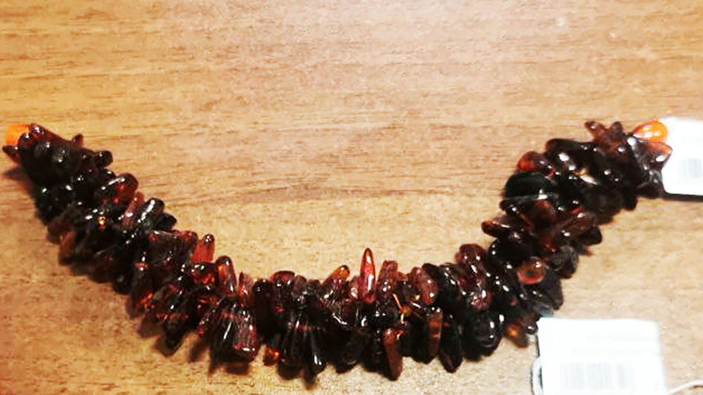 Браслет "Можжевельник" янтарь