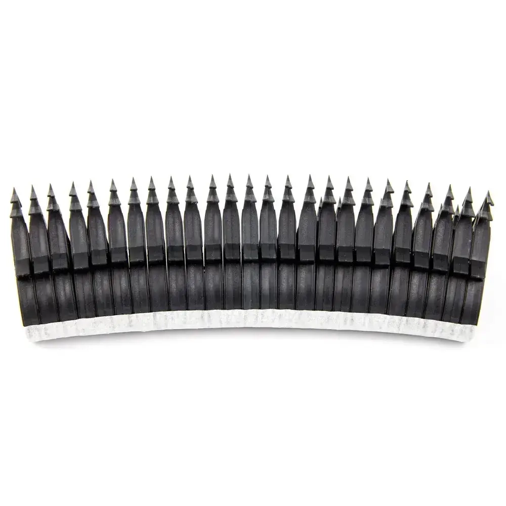 Якорная скоба для теплого пола в кассете для такера / 500 шт. / Для трубы 16-20 мм