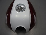 бак топливный Honda CB400SFV красно-белый