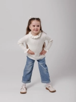 Джемпер для девочки с воланами