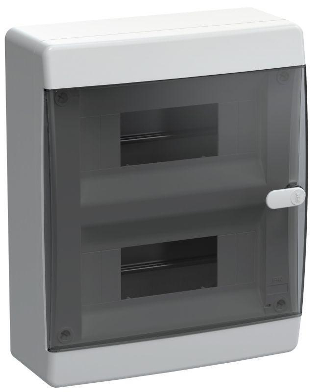 Щит пласт.. ЩРН-П-18 IP41 черн. пр. дв. IEK UNION Compact