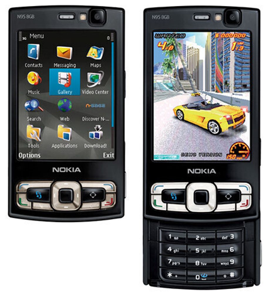Мобильный телефон Nokia N95 8Gb Black