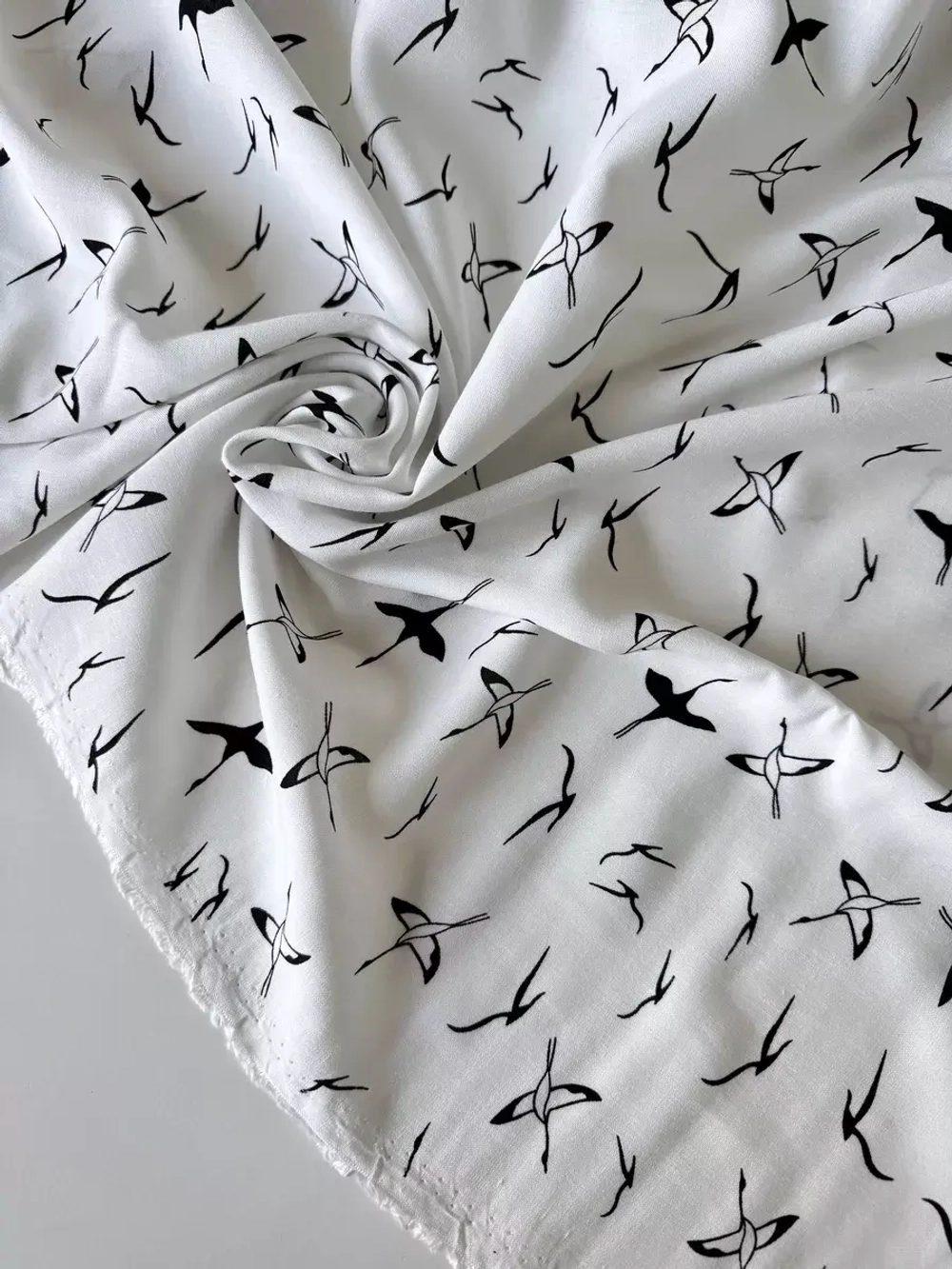 Ткань для рукоделия штапель для шитья 3 м плательная вискоза