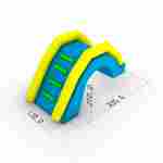 Надувная мини-лестница для бассейна из ПВХ, синий, 3,3*1,7*2,1 м