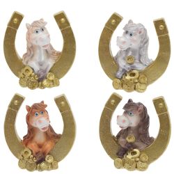 GAEM Фигурка декоративная "Лошадка", L6,5 W4 H7 см, 4в.