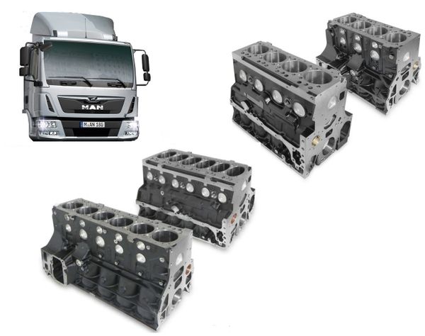 Блок двигателя MAN TGL Блок двигателя MAN TGL