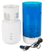 Автоматический мастурбатор-вагина 3 Function Masturbator (Цвет: синий с белым)