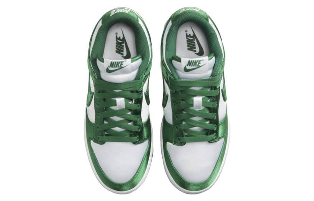 Кроссовки Nike Dunk Low "Team Green And White" (Женская размерная сетка)