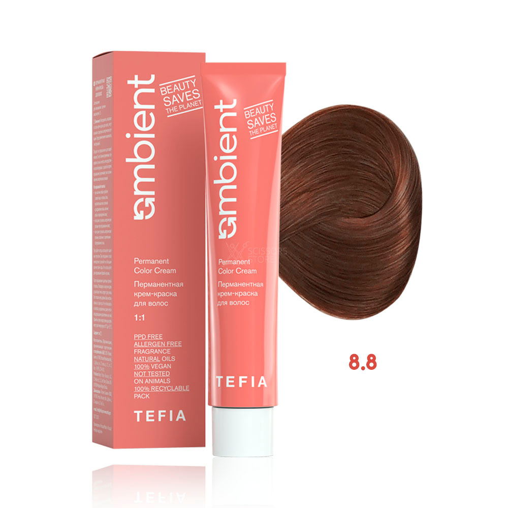 Перманентная крем-краска для волос Ambient, 60 мл