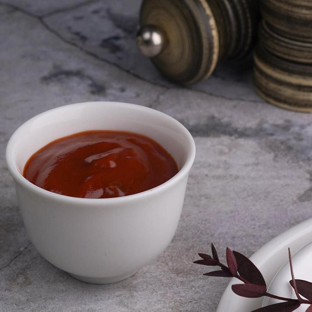 Чашка 60 мл для саке, чая, вина без ручки d 6 см h4,4 см белая фарфор NEW P.L. Proff Cuisine [6]