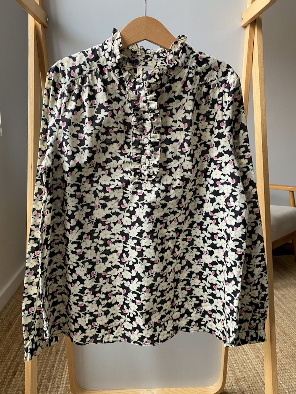 Новая хлопковая блузка  Bonpoint, 152