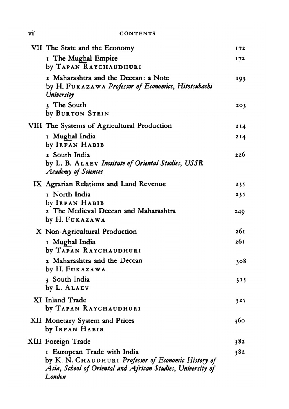 The Cambridge Economic History of India. Volume 1 | Tapan Raychaudhuri; Irfan Habib