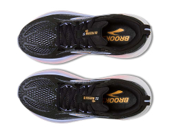 Кроссовки для бега женские Brooks Glycerin 22 W Черно-Фиолетовые