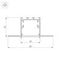 Коннектор X-образный Arlight SL-Linia32-Fantom 030099