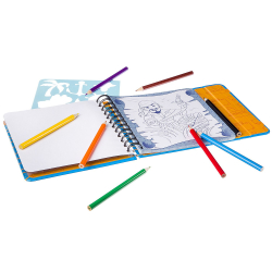 Компактные развивающие игры в дорогу Bondibon. Рисуем в дороге Пираты 5+