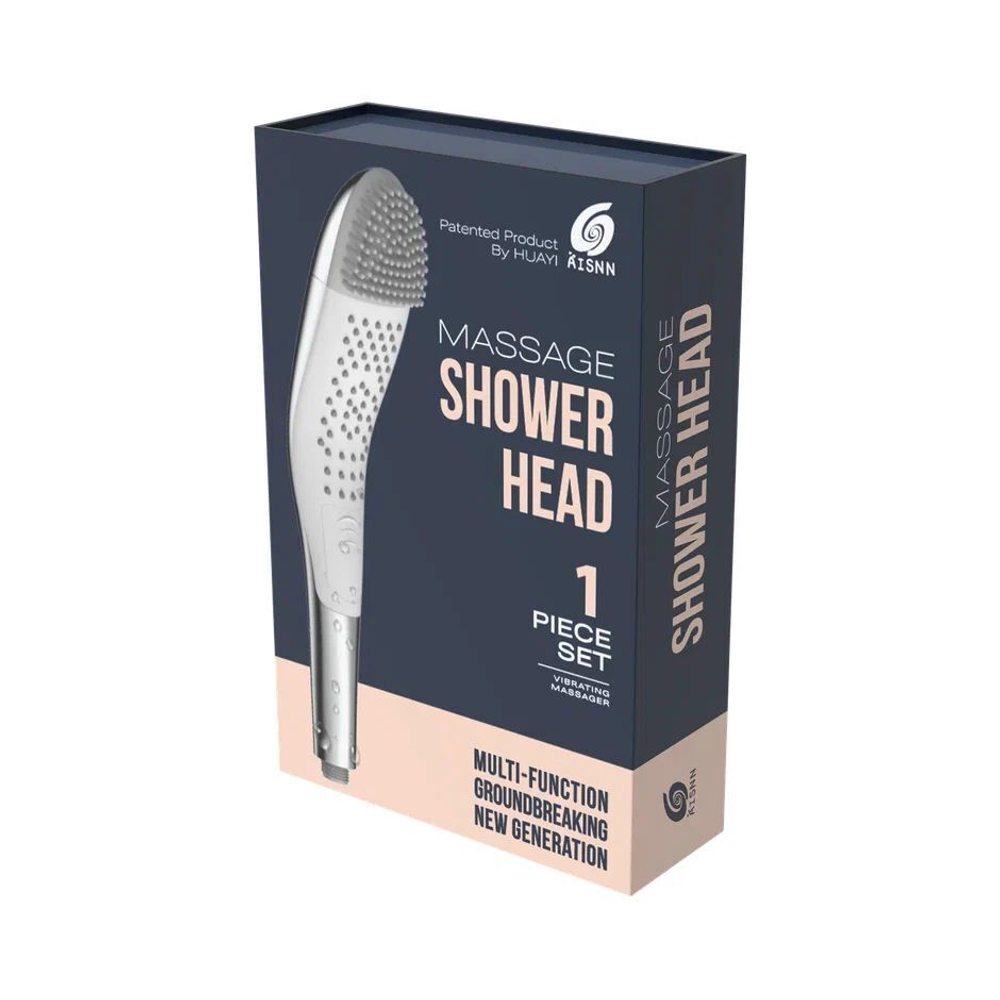 Лейка для душа Massage Hand Shower с вибронасадкой (Цвет: серебристый)