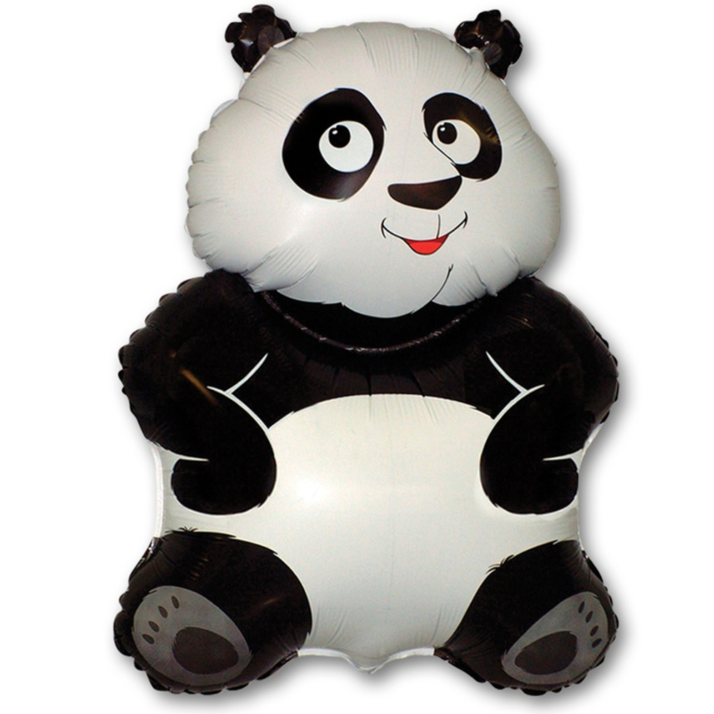 Шар Фольгированный Панда (Черный)