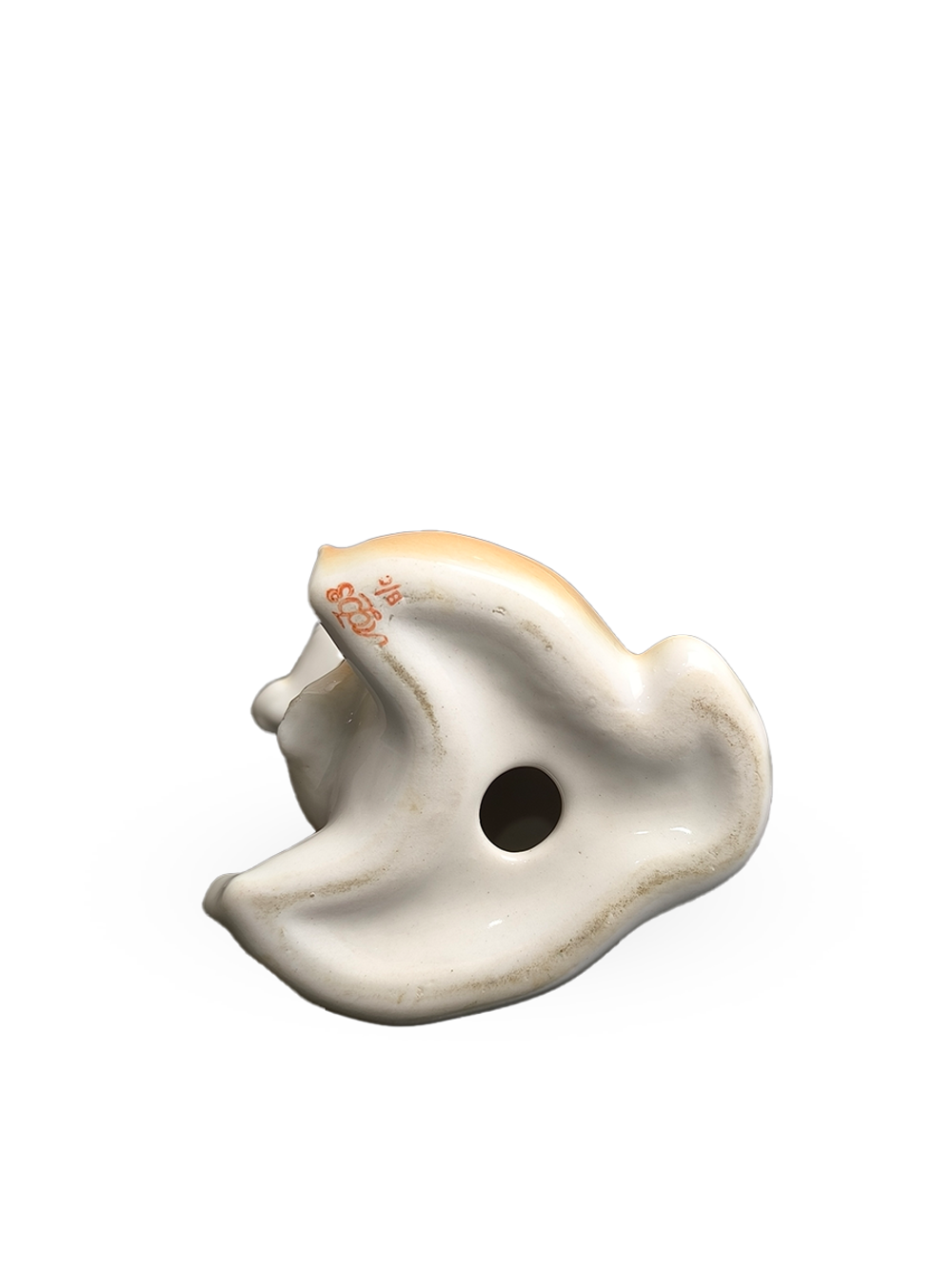 Фарфоровая статуэтка "Енот сидящий" ЛФЗ, СССР, 1970-1990 гг.