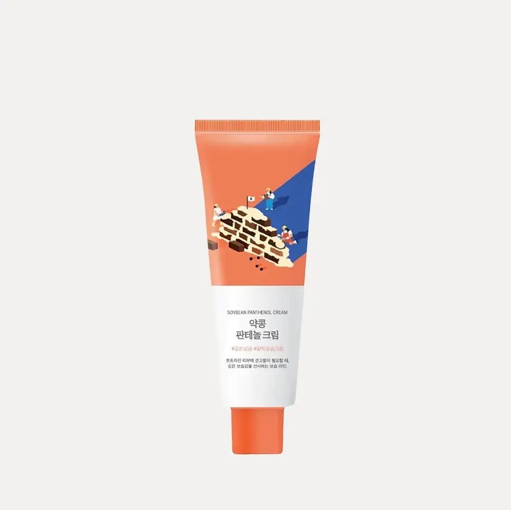 ROUND LAB Барьерный крем с чёрной соей и пантенолом Soybean Panthenol Cream (80 мл)