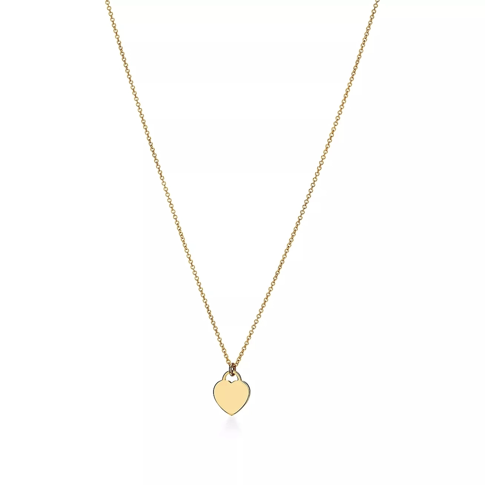 Подвеска из золота 18к(750 проба) , Tiffany, mini 💗
