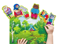 Набор из фетра на липучках Колобок