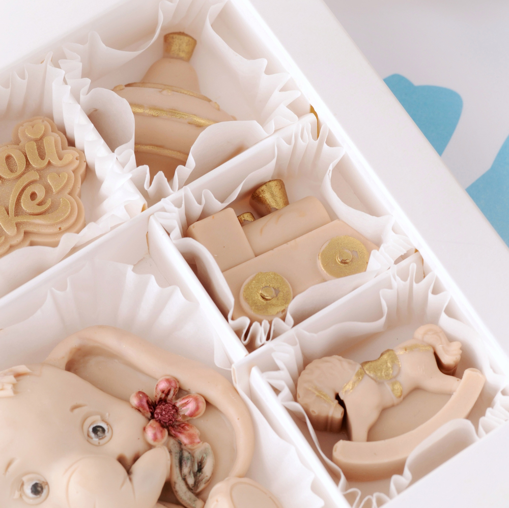 Подарочный набор "Любимой нянечке" /  Шоколад ручной работы