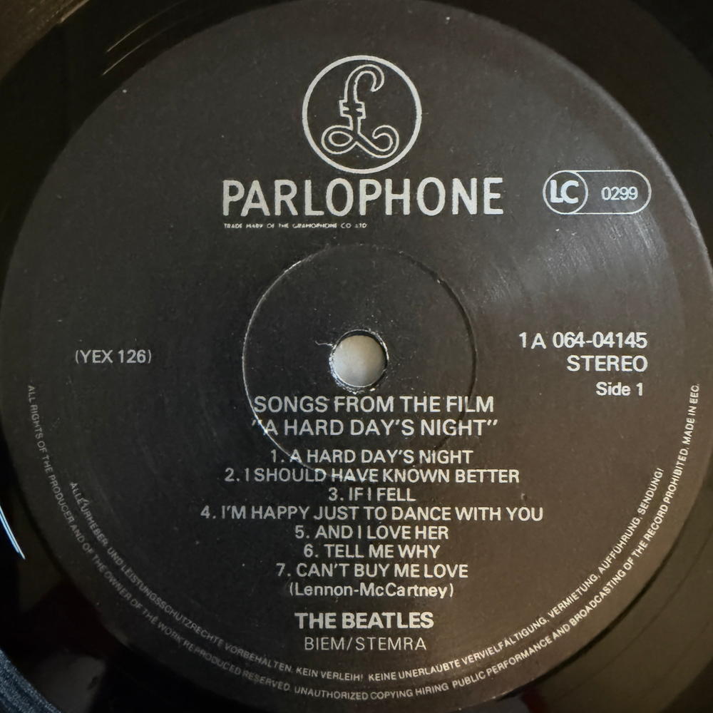 The Beatles – A Hard Day's Night (Европа)Т