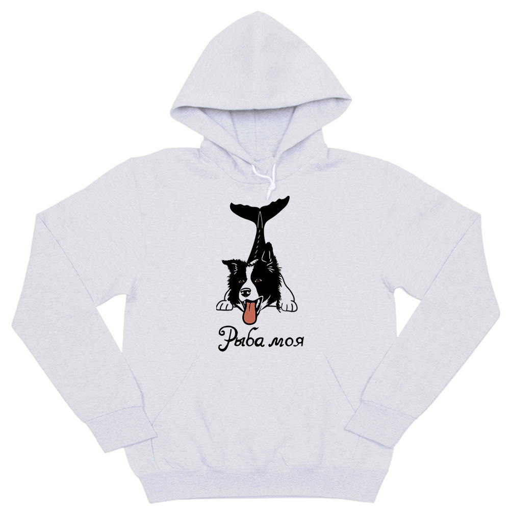 Толстовка "Колли - рыба моя"