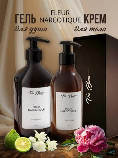 Набор для тела The Bunt Fleur Narcotique гель для душа и крем