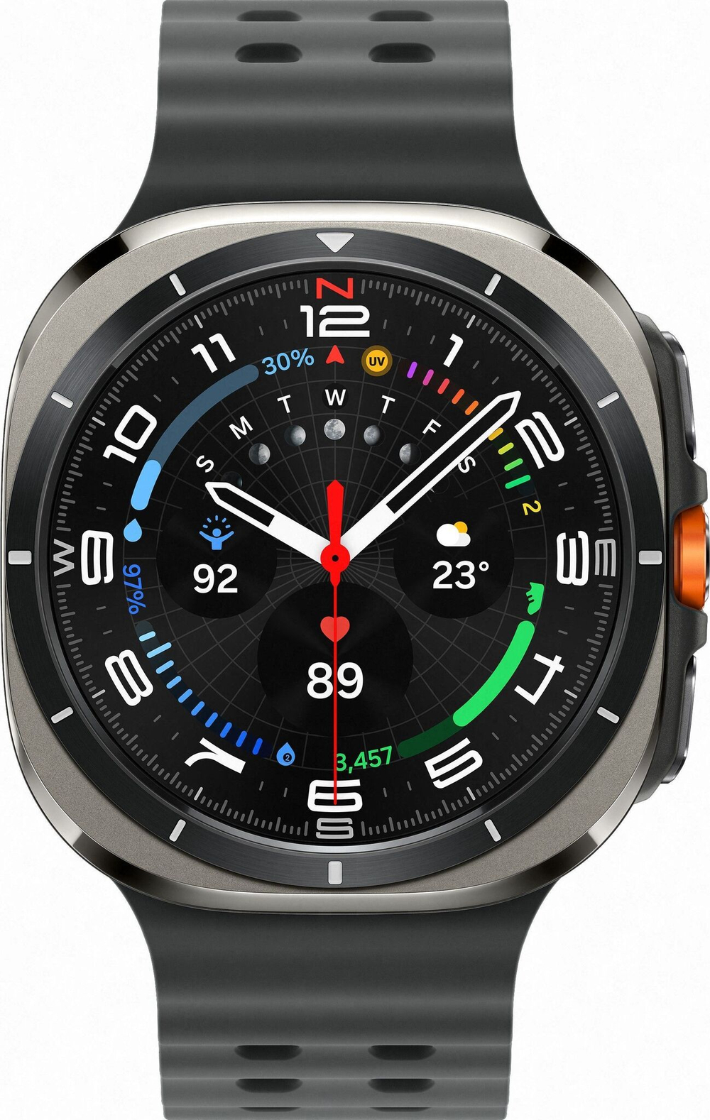 Смарт-часы Samsung Galaxy Watch Ultra 47 мм  LTE Серебристый (Titanium Silver)