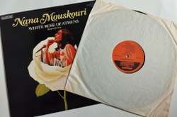 Винтажная виниловая пластинка LP Nana Mouskouri White Rose Of Athens (UK 1977)