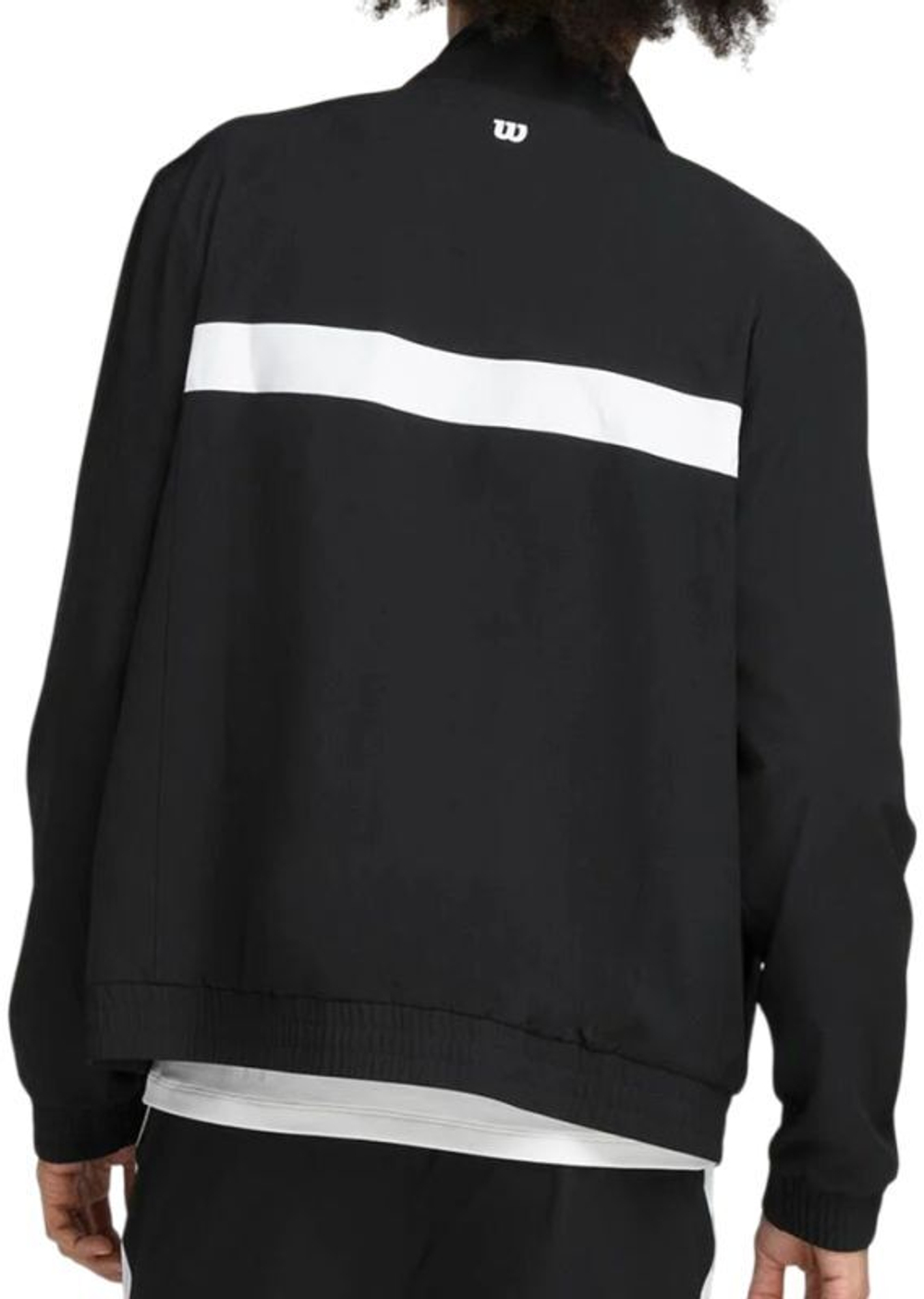 Мужская теннисная кофта Wilson Grand Slam - черный