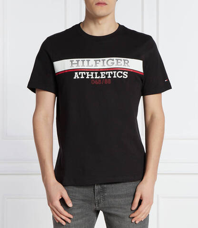 Футболка Tommy Hilfiger - черный(MW0MW34376)