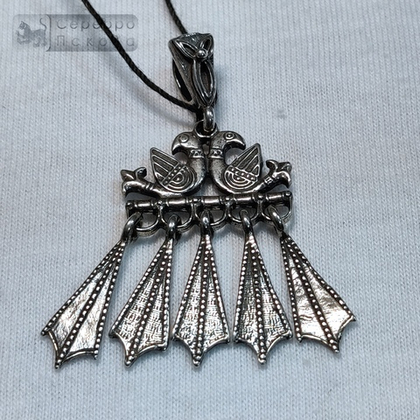 Подвеска "Птички с утиными лапками"