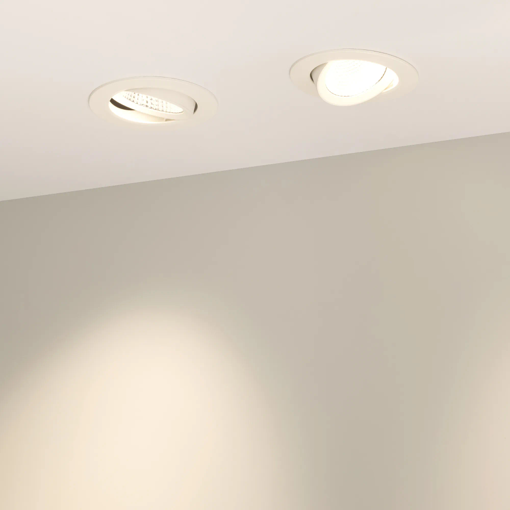 Светильник LTD-POLAR-TURN-R105-10W Warm3000 (WH, 36 deg, 230V) (Arlight, IP20 Пластик, 3 года) 032867