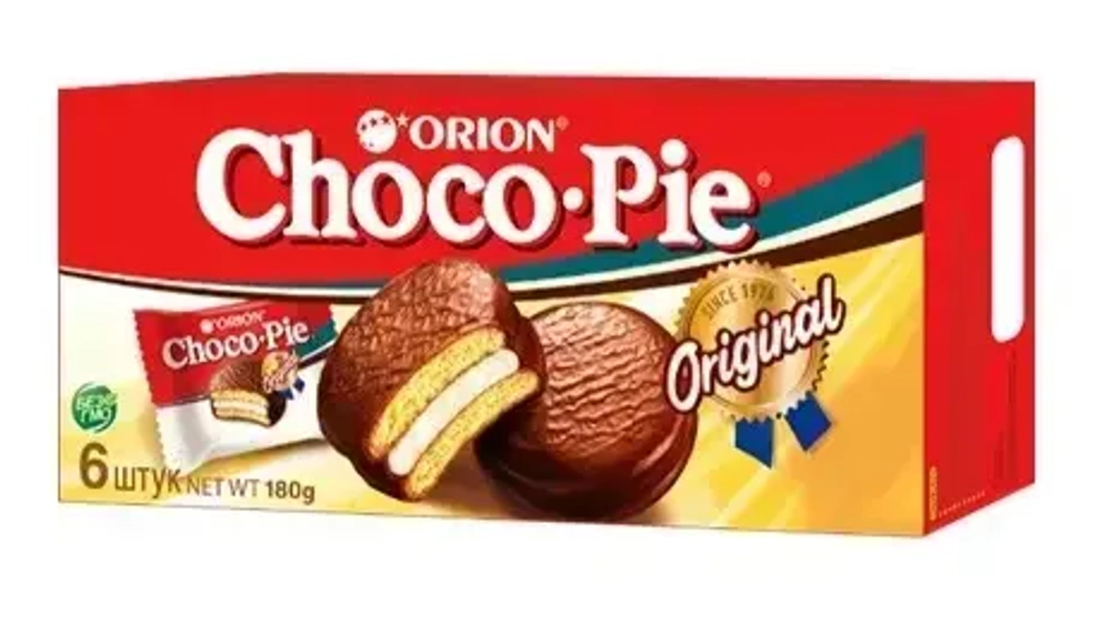 6 Кондитер.издел. Орион Чоко-пай 180г (30г*6)*16 !