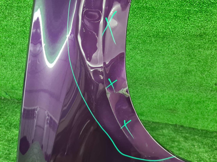 Крыло переднее правое BMW 3er G20 (2018-н.в.) (В пленке)