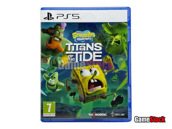 PS5 Spongebob Squarepants: Titans Of The Tide (Б/У, Русские субтитры, PPSA-26893)