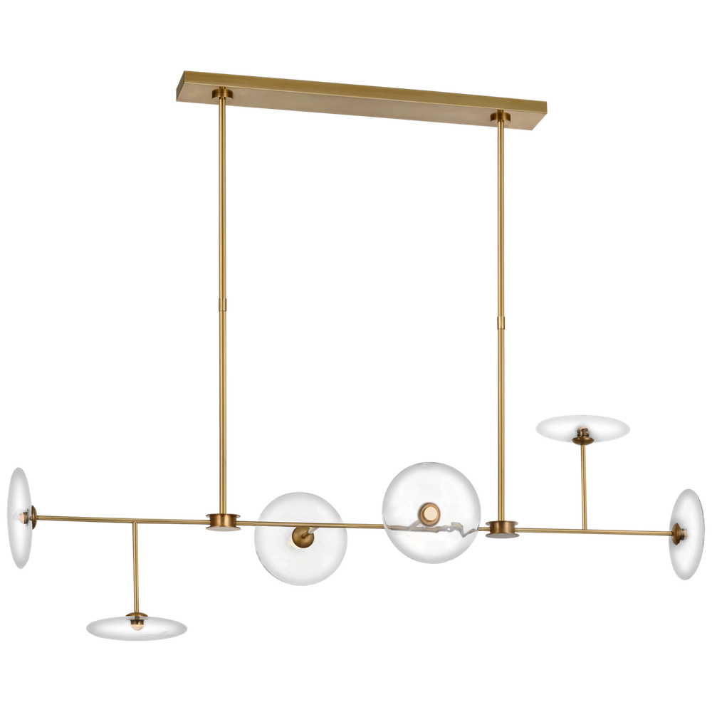 Люстра Visual Comfort Calvino Large Linear Chandelier