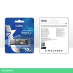 USB Flash-накопитель Netac U351 32GB Black (NT03U351N-032G-30BK)