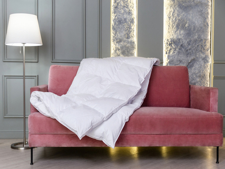 Одеяло всесезонное 140х205 German Grass White Familie Down с бортиком